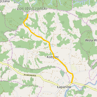 Klęczana Łapanów Szlaki turystyczne Małopolski